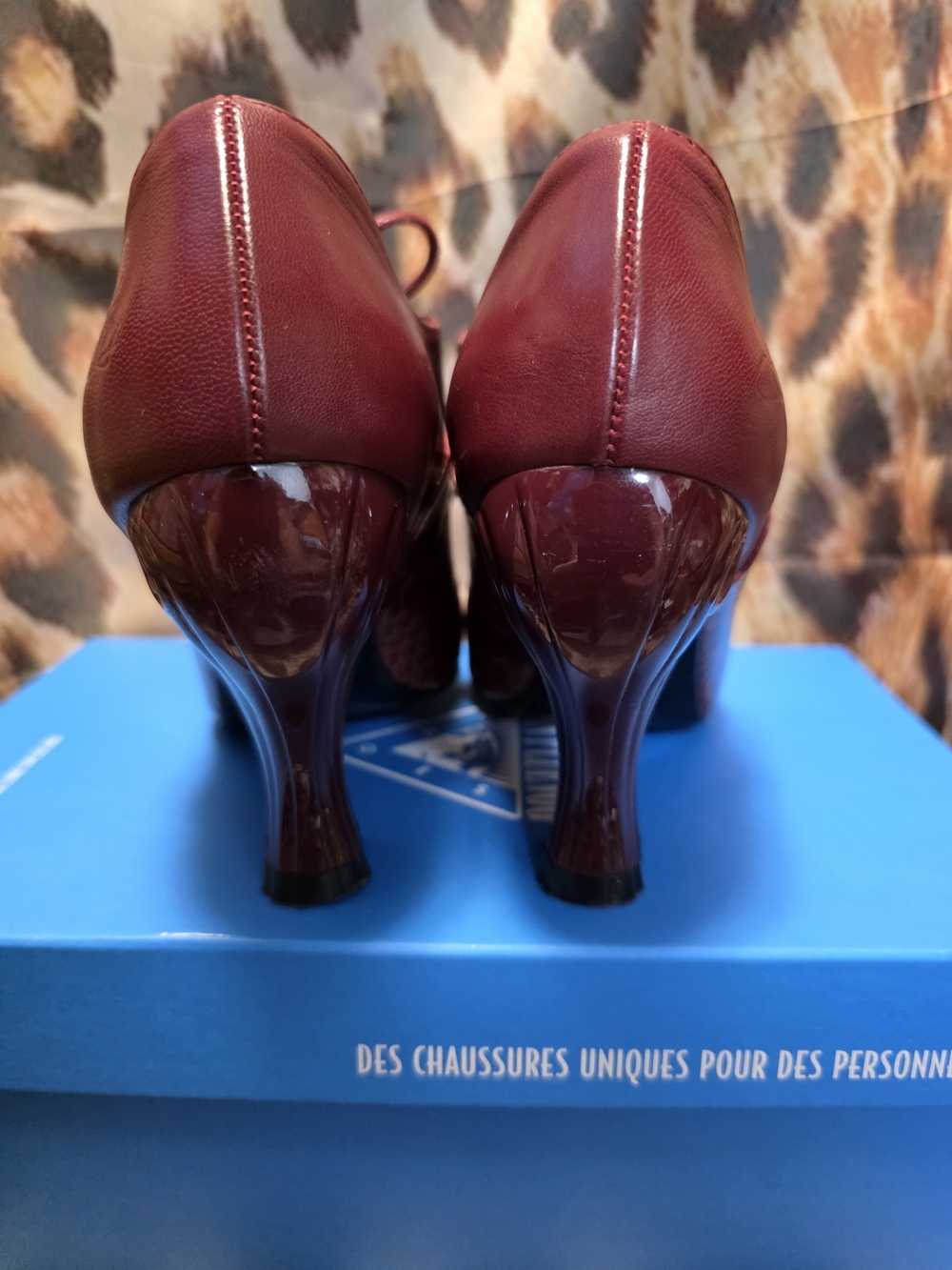 John Fluevog Celestial Communications URSULA Lace-Up Heels - Size 7.5 - Picture 5 of 11